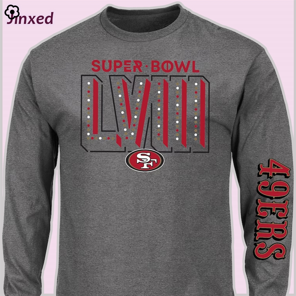 San Francisco 49ers Fanatics Branded Super Bowl Lviii Big And Tall Long Sleeve T-shirt 